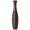Elegant Decorative Tall Trumpet Shape Floor Vase in Brown - Modern Home Décor Accent, Sleek Tall Floor Vase for Living Room, Entryway, or Dining Room, Perfect for Dried Flowers or Silk Arrangements